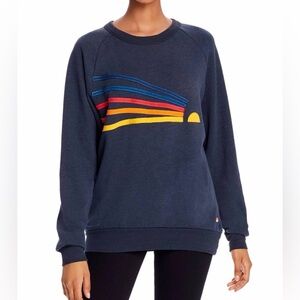 Aviator Nation Daydream Crew Sweatshirt- NAVY